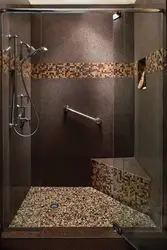 Duş kabina və vanna otağı plitələr foto