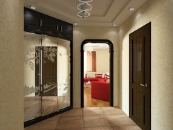 Hallway design 6 sq m modern design