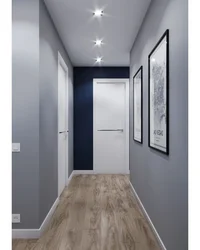 Gray hallway photo