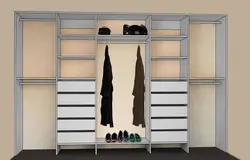 Photo of interior wardrobes in the bedroom