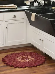 Carpet In A Modern Kitchen Interior