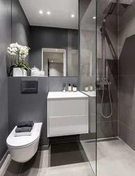 Combined bathroom with bath and shower photo