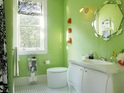 Painting the walls in the bathroom with your own hands photo