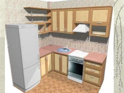 Дизайн кухни расположение шкафов