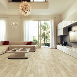 Living room interior with laminate flooring photo design