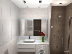 Design of bath with toilet 3 5 sq m