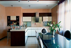 Персиковая Кухня Дизайн Фото