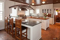 Modern kitchen with island design