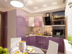 Kitchen design photo for 10 corner