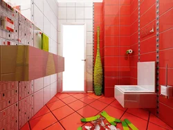 Bathtub with different tiles photo