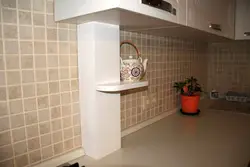 How to hide pipes in the kitchen photo