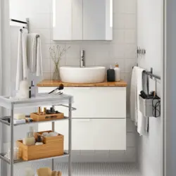 Ikea ванна бөлмесінің дизайны