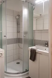 Bathroom Renovation In Khrushchev With Shower Photo