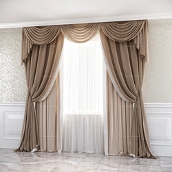 Classic curtain design for living room