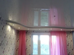 Двухуровневые натяжные потолки с подсветкой в спальню фото дизайн