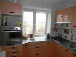 Kitchen in panel 9th ​​floor photo