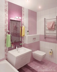 Pink bath design