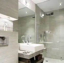 How To Visually Enlarge A Bathroom Using Tiles Photo