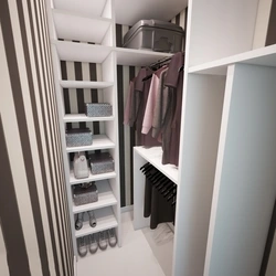 Storage room in the apartment design photo in