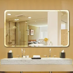 Bathroom mirror design