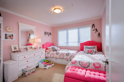 Photo bedroom for two girls