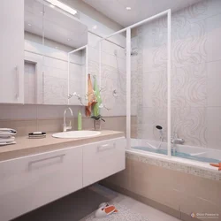 Bathroom design in a panel house