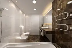 Дизайн ванной комнаты с подсветкой фото