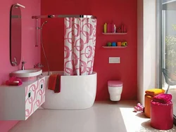 DIY bathroom painting in a modern style photo design