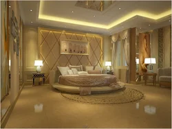Дизайн интерьера большой спальни