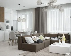Apartment design studio photo living room