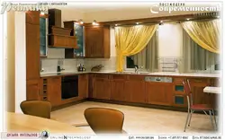Kitchen With Two Windows Interior Design
