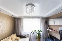 Натяжные потолки в гостиной дизайн фото двухуровневые фото