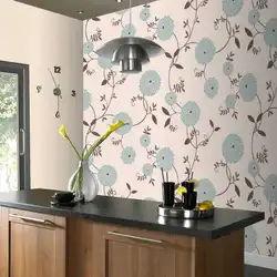 Choose wallpaper for the kitchen photo