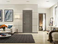 Photo Apartment Design With White Doors