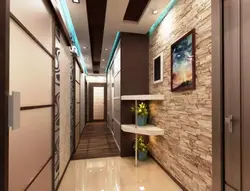 Corridor design in a small apartment photo