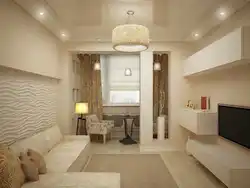 Living room interior 20 m2