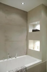 Ванная с нишами в стене фото