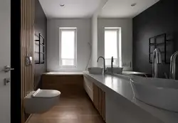 Дизайн ванны узкой совмещенной с туалетом