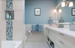 Интерьер ванной покраска плитка