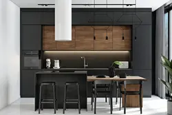 Modern Kitchen Design In Dark Colors