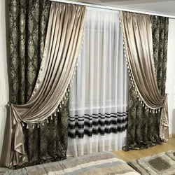 Design of beautiful curtains for the living room