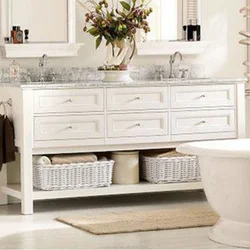 Chest of drawers bath photo