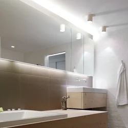 Светильники в потолок в ванной дизайн