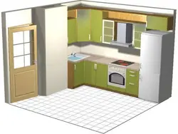 Kitchen interior arrangement