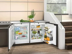 Морозильник И Холодильник На Кухне Фото
