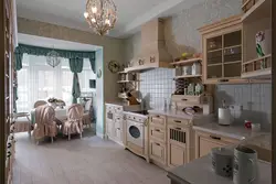 Provence in the kitchen interior is like