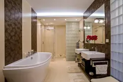 Bathroom design in apartment m