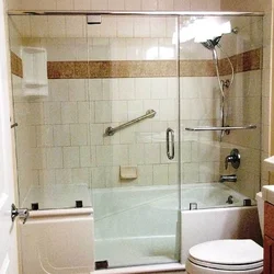 Bath and shower together design