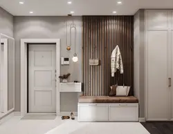 Hallway design for an apartment in a modern style 2023