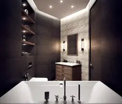 Bathroom lighting photo for small bath